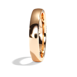 Alliance homme diamant or blanc - Efficace 4mm