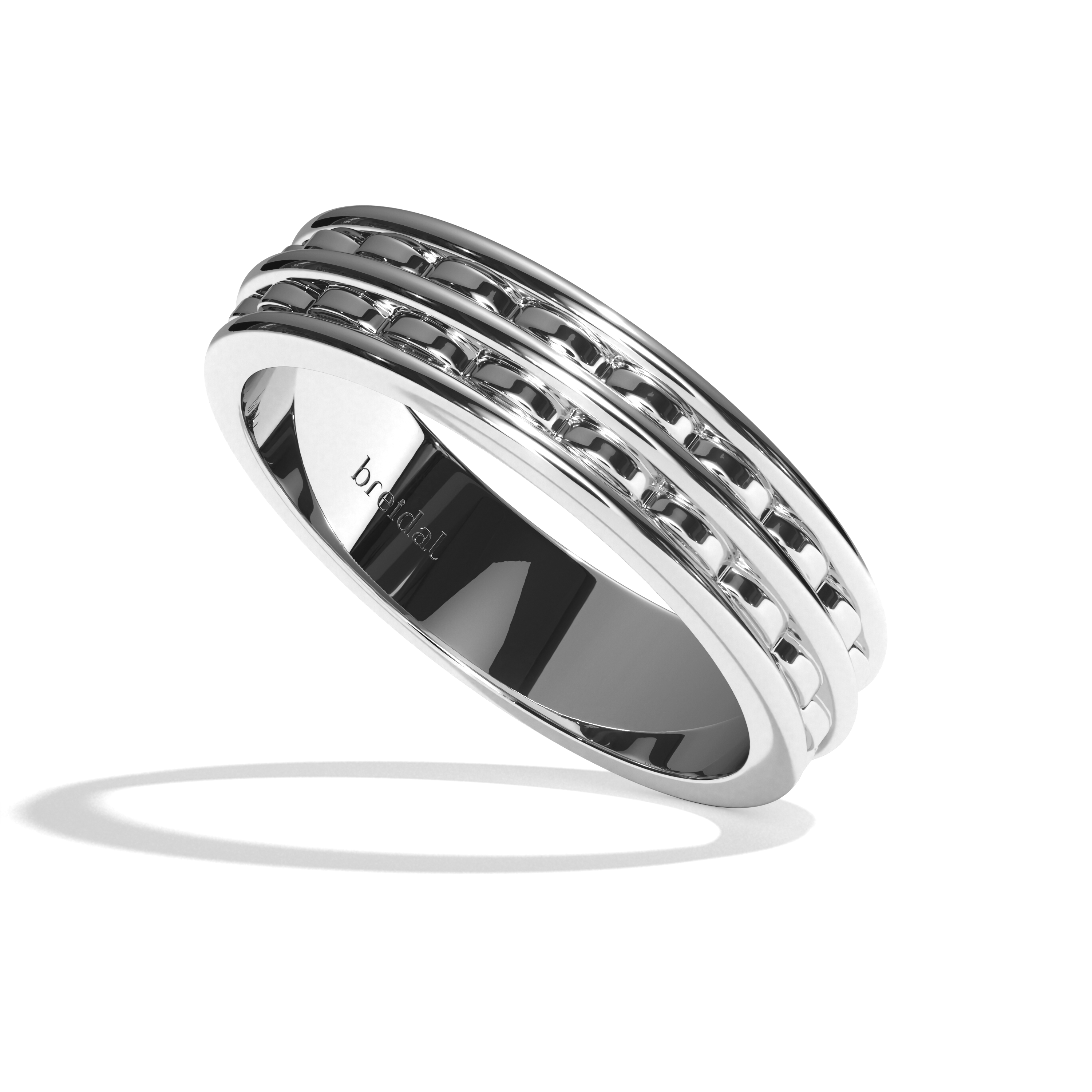 Alliance homme platine - Attentif