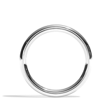 Alliance homme jonc or blanc - Rassurant 2 mm