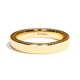 Alliance Homme or blanc - Astucieux 3 mm