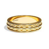 Alliance homme platine - Attentif