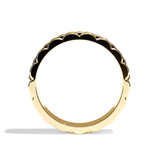 Alliance homme or blanc - Complice