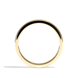 Alliance homme ruban platine - Déterminé 2 mm