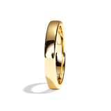 Alliance homme ruban or jaune - Déterminé 3 mm