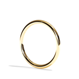 Alliance homme jonc platine - Rassurant 1,5 mm
