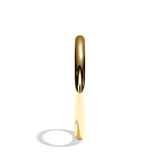 Alliance homme jonc or blanc - Rassurant 2 mm
