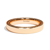 Alliance Homme or blanc - Astucieux 3 mm