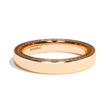 Alliance Homme or blanc - Astucieux 3 mm