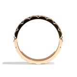 Alliance homme or blanc - Complice