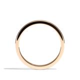 Alliance homme ruban platine - Déterminé 2 mm