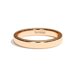 Alliance Le Déterminé - alliance homme simple or rose 18 carats - Breidal Paris
