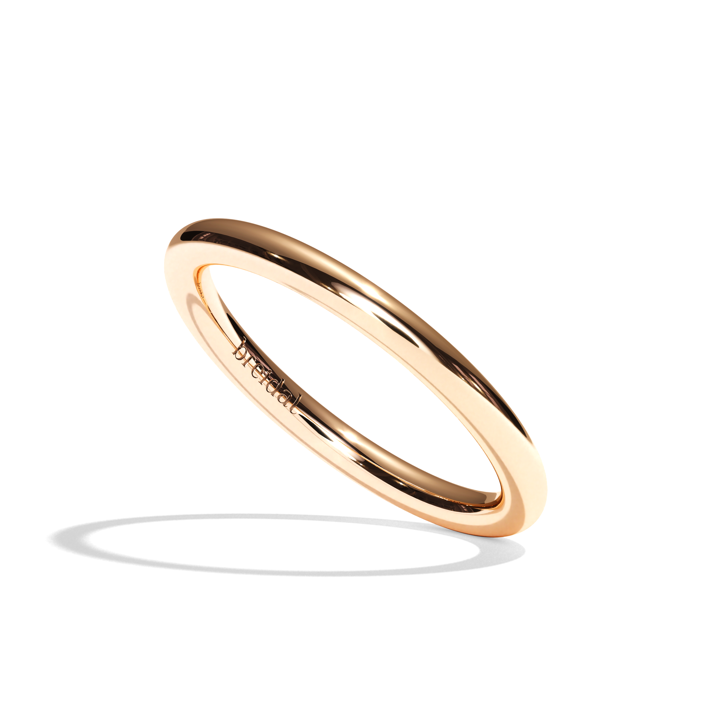 Alliance homme jonc platine - Rassurant 2 mm