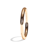 Alliance homme jonc or blanc - Rassurant 2 mm