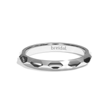 Alliance homme or blanc - Aventurier 2,5 mm