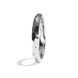 Alliance homme or blanc - Aventurier 2,5 mm