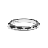 Alliance homme or blanc - Aventurier 2,5 mm