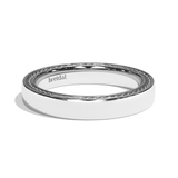 Alliance Homme or blanc - Astucieux 3 mm