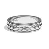 Alliance homme platine - Attentif