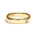 Alliance Femme Diamant -  La Confiante