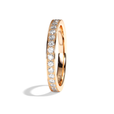 Alliance Femme Diamant - Éternelle 2,5 mm