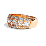 Alliance Femme Diamant - Sulfureuse
