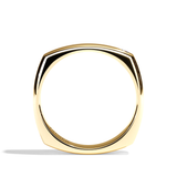 Alliance homme diamant or blanc - Confiant