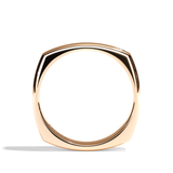 Alliance homme diamant or blanc - Confiant