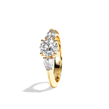 Bague trilogie diamant platine - Loyale