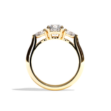 Bague trilogie diamant platine - Loyale