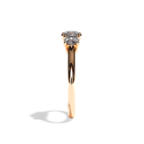Bague trilogie diamant platine - Libérée 0,30 ct