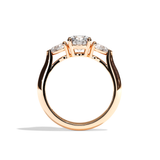 Bague trilogie diamant platine - Loyale
