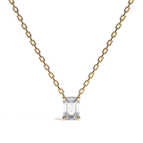 Collier Diamant Taille Emeraude - La Captivante