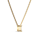 Collier Diamant Taille Emeraude - La Captivante