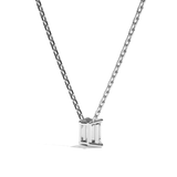 Collier Diamant Taille Emeraude - La Captivante