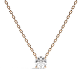 Collier Diamant Rond - La Patiente