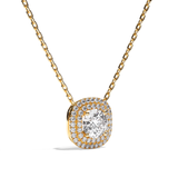 Collier Diamant Rond - Double Entourage - La Radieuse