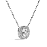 Collier Diamant Rond - Double Entourage - La Radieuse