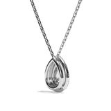 Collier Diamant Poire - Double Entourage - La Sensationnelle