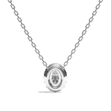 Collier Diamant Oval -  Simple Entourage -La Volontaire