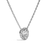Collier Diamant Oval -  Simple Entourage -La Volontaire