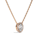Collier Diamant Oval -  Simple Entourage -La Volontaire