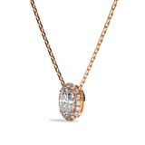 Collier Diamant Oval -  Simple Entourage -La Volontaire
