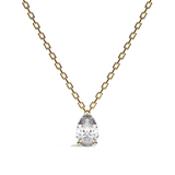 Collier Diamant Poire - L'Accueillante