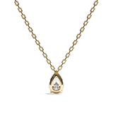 Collier Diamant Poire - L'Accueillante