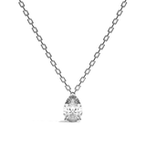 Collier Diamant Poire - L'Accueillante