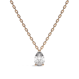 Collier Diamant Poire - L'Accueillante