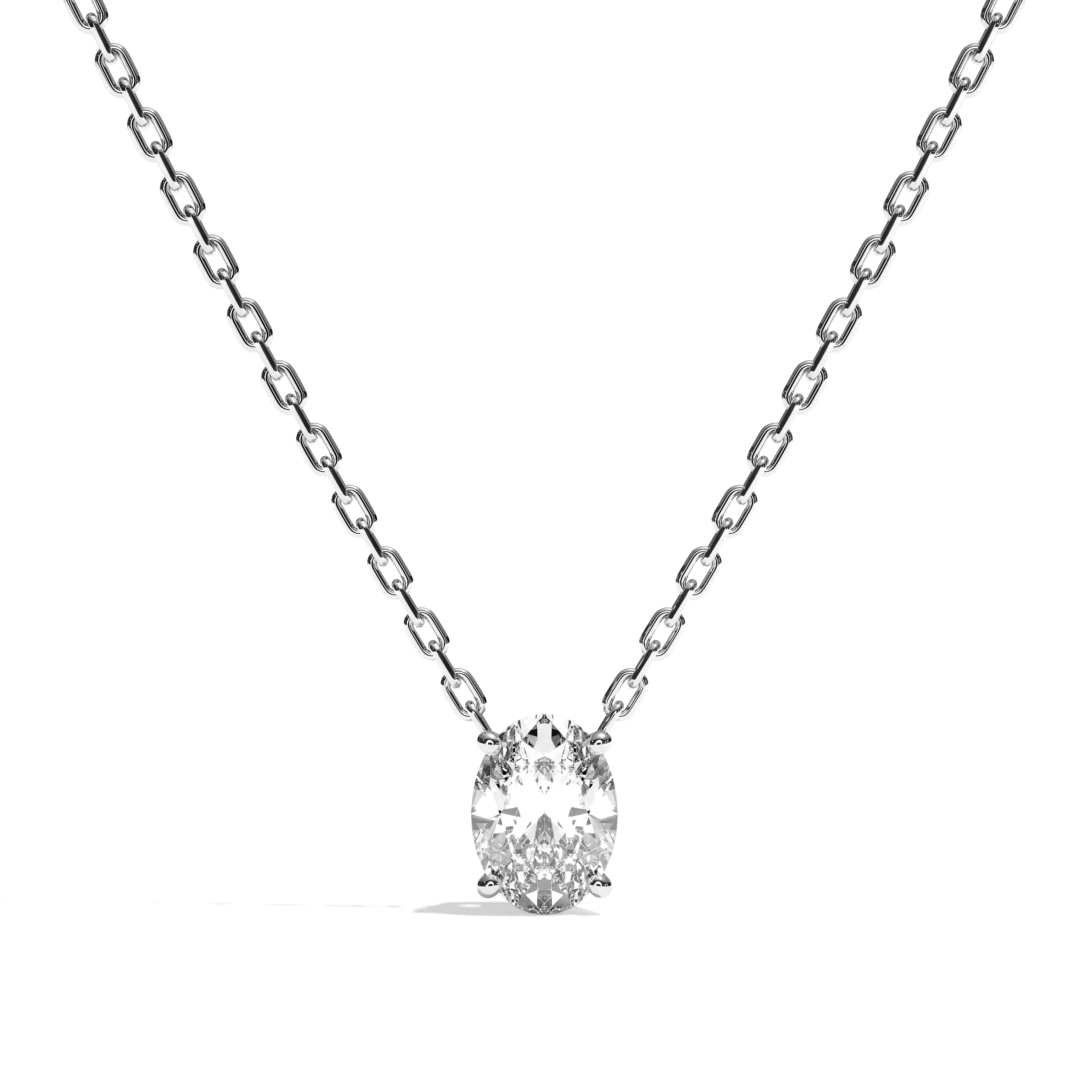 Collier Diamant Oval - L'Amicale
