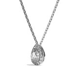 Collier Diamant Poire - Simple Entourage -L'Avenante