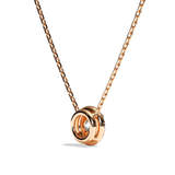 Collier Diamant Rond - Simple Entourage - L'Engagée