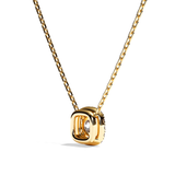 Collier Diamant Coussin - Simple Entourage - L'Épanouie